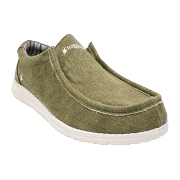frogg toggs Other - NWT Frogg Toggs Olive Green Java Sneakers Slip On Size 8 Men’s Shoes